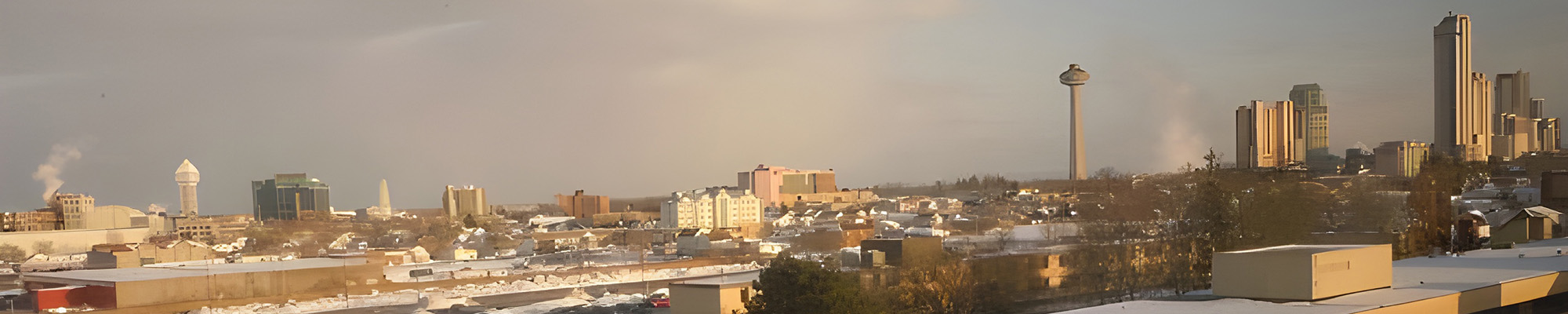 View from Niagara Falls Office work together in counselling therapy
